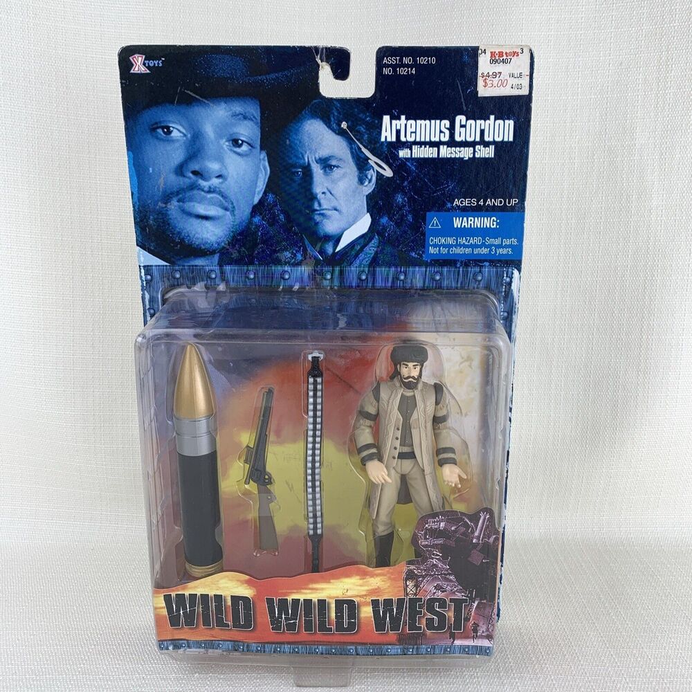 New Vintage 1999 Wild Wild West Figure‎ Dr. Loveless X-Toys Artemus Gordon